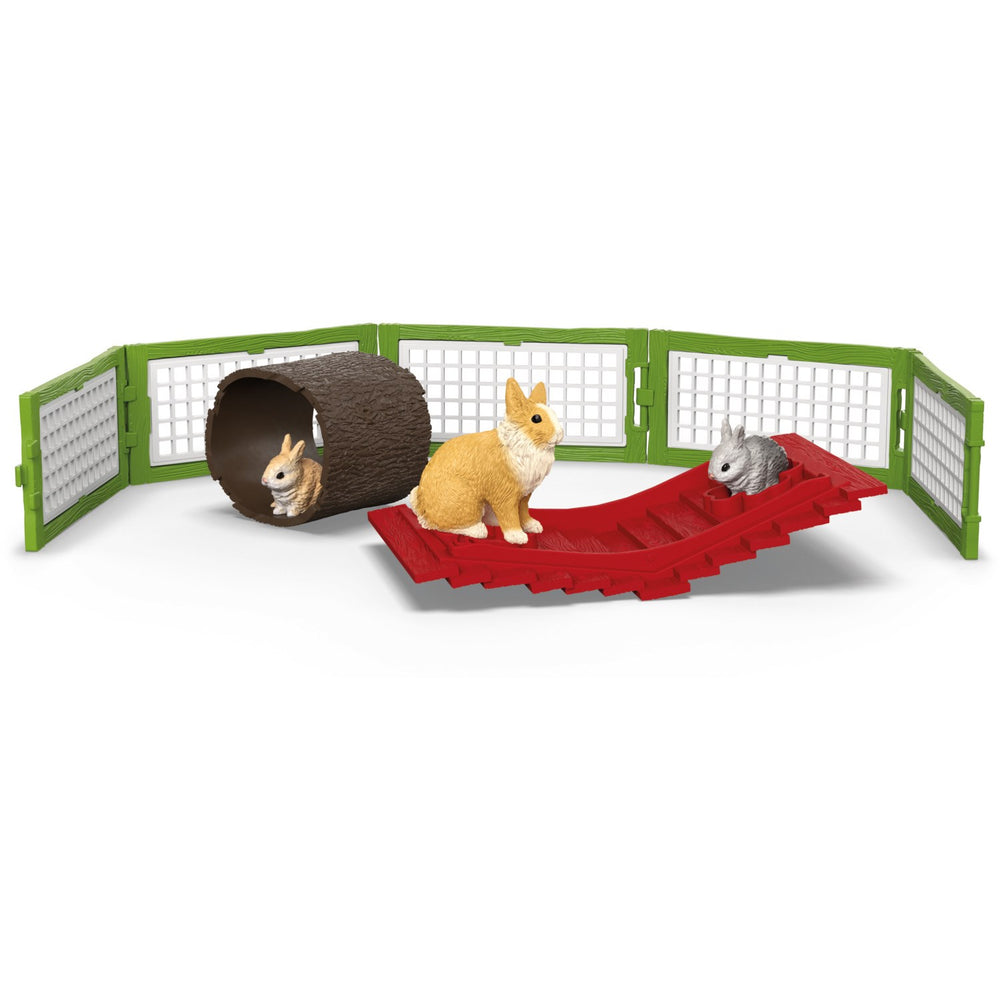 Køb Schleich Kaninbur Med 3 Kaniner
