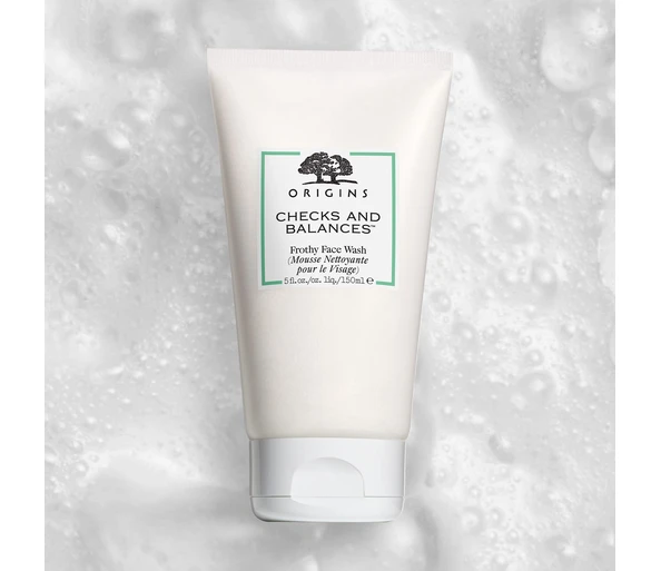 ORIGINS CHECKS AND BALANCES Frothy Face Wash