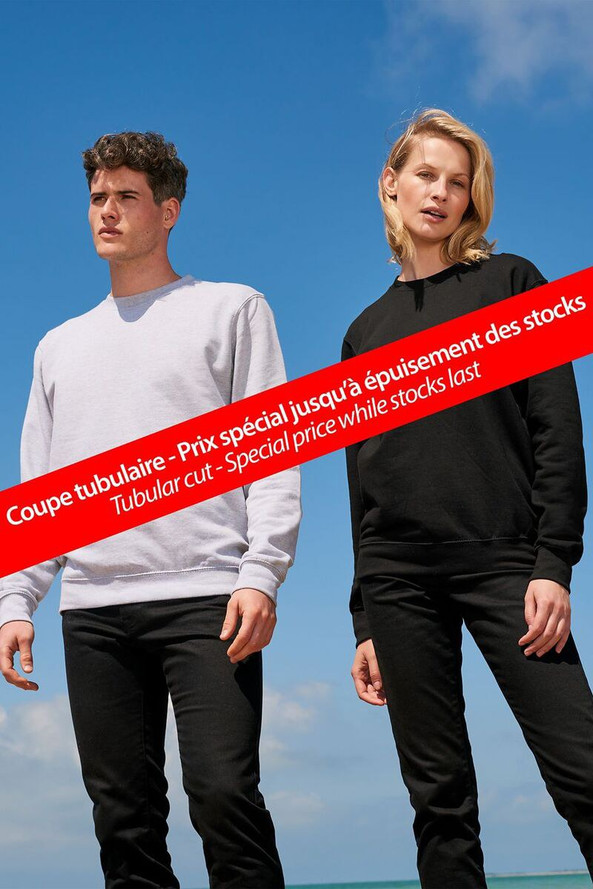 SOL'S 04182 - COLUMBIA TUBE Sweat Shirt Unisexe Col Rond