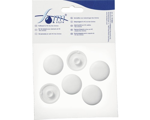 Vervangende bufferset Form & Style voor New Sion toiletzitting