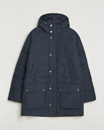 Barbour Lifestyle Hooded Bedale Puffer Jacket Dark Navy