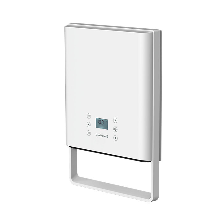 Chauffage d'appoint soufflant mural GoodHome Araxes blanc 2000W
