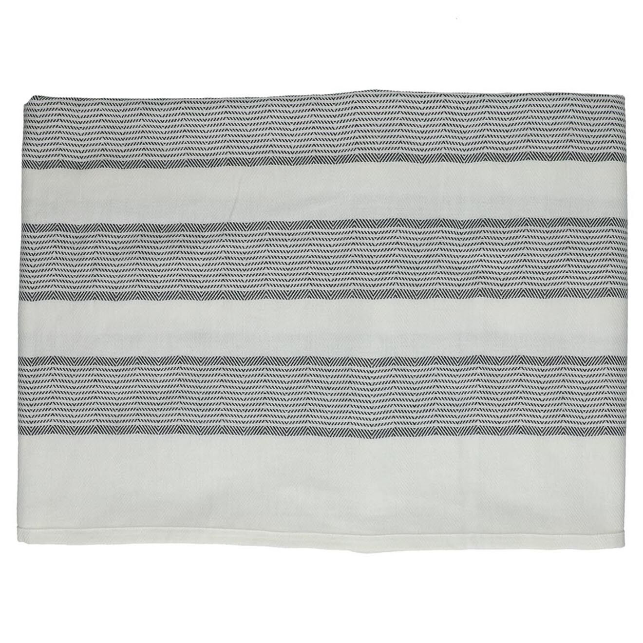 Pomax Nappe Tizia bleu foncé - 170x170 cm