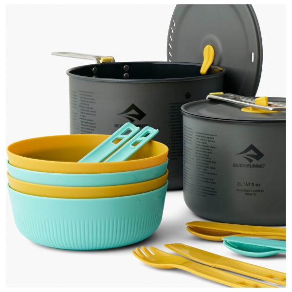 Sea to Summit - Frontier UL Two Pot Cook Set (14 Pieces) - Set de cuisson