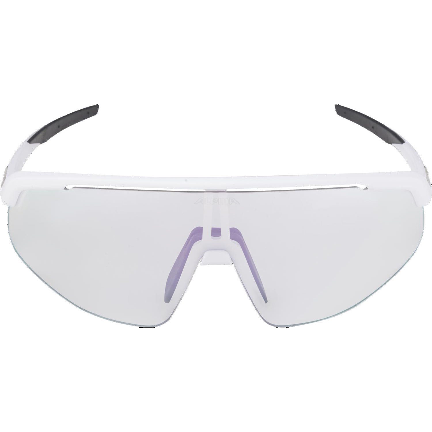 Alpina Turbo Pro V Sportbrille white matt