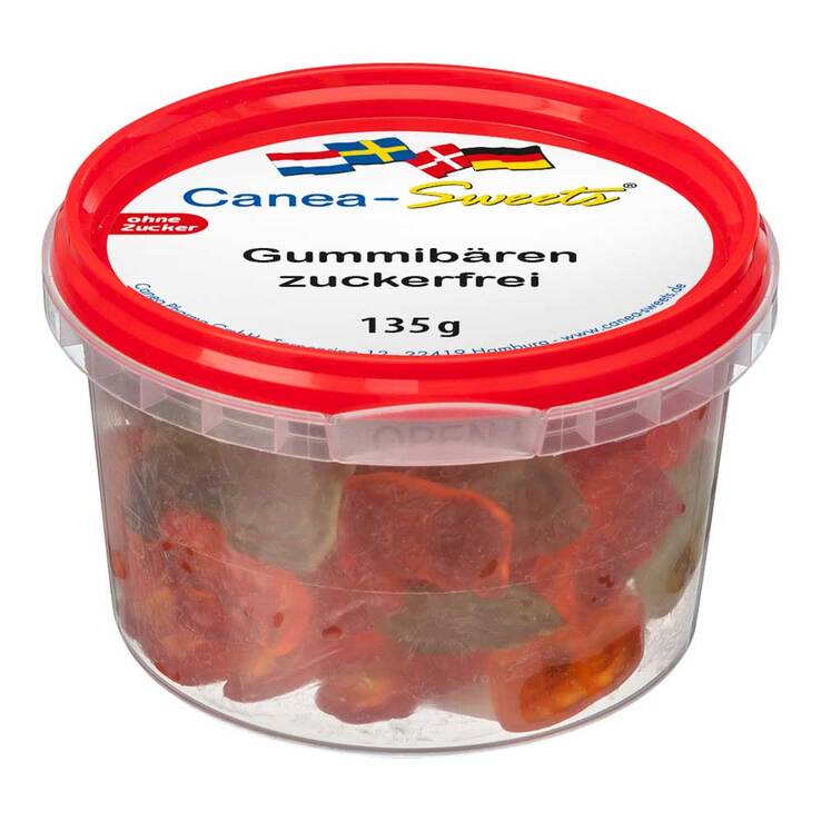 Gummibären zuckerfrei, 135 g