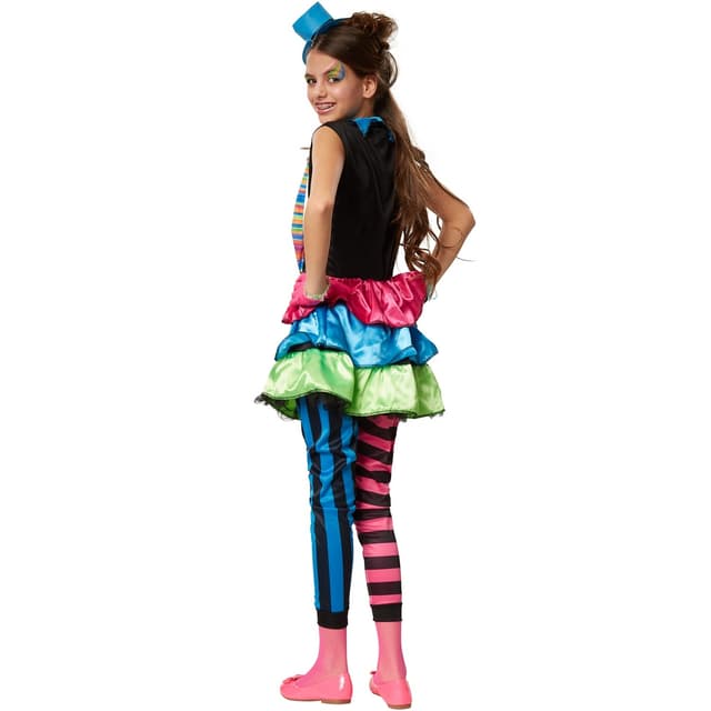 Pigekostume Crazy New Wave Clown