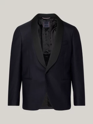 Jaqueta de smoking slim fit com abotoamento simples