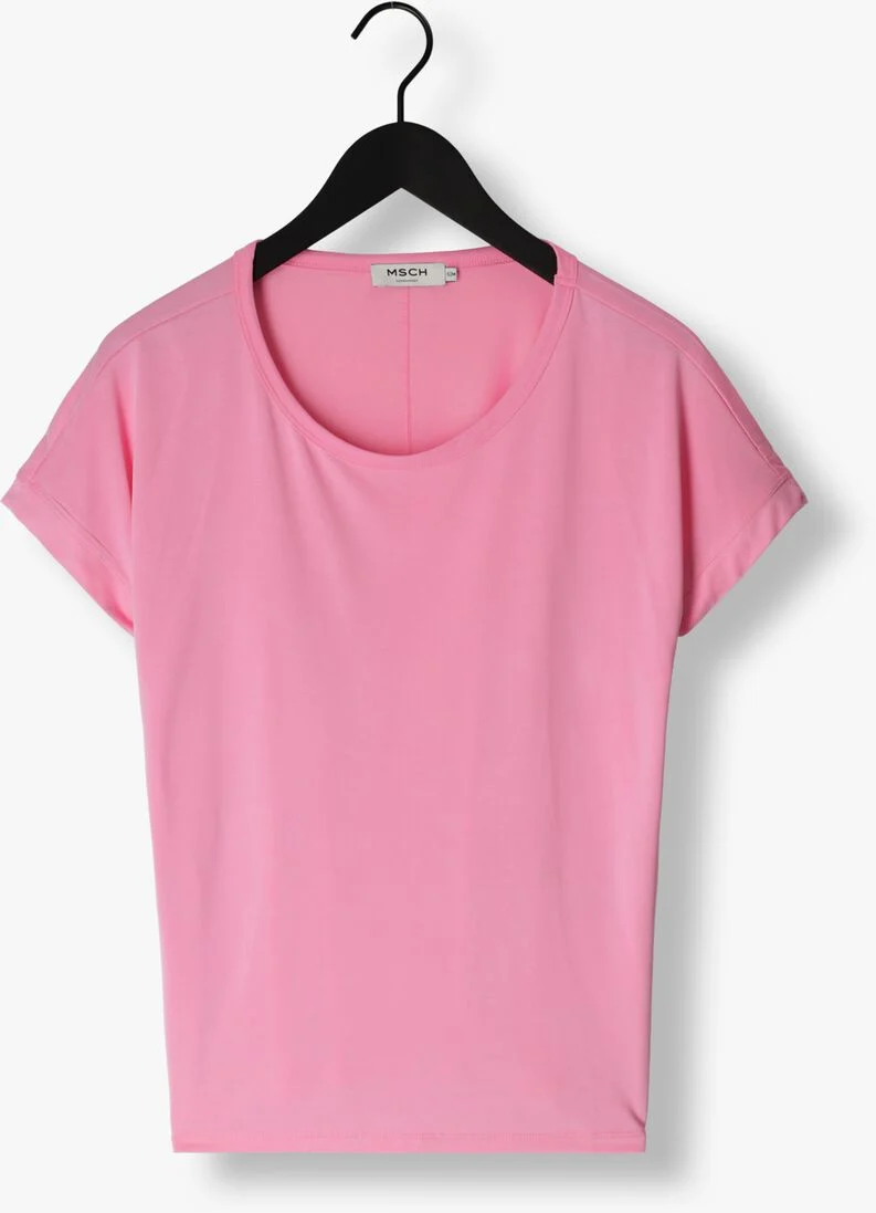 MSCH COPENHAGEN roze msch copenhagen t-shirt mschfenya modal tee
