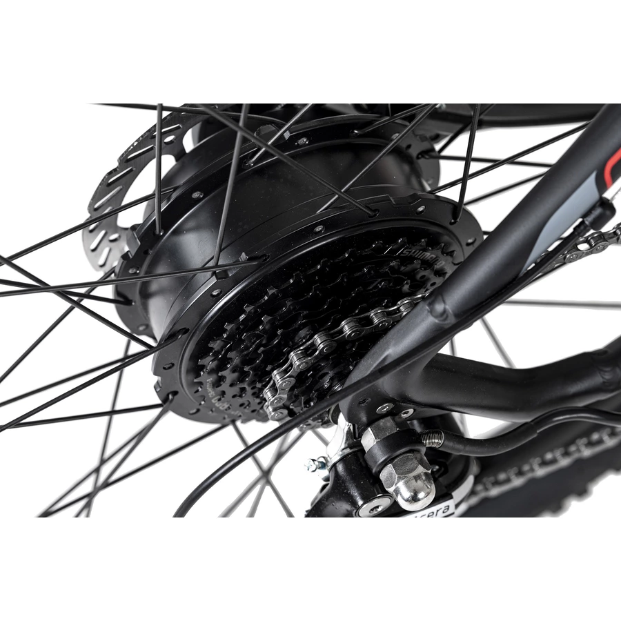 Adore E-Mountainbike 27,5'' Adore Raccoon schwarz schwarz