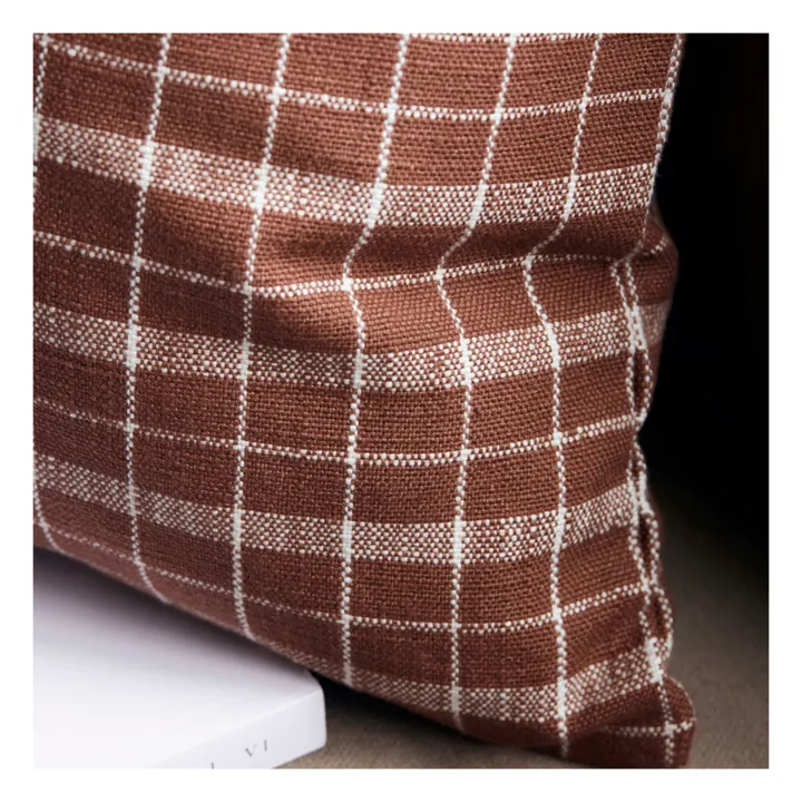 House Doctor Housse de coussin Thame | Marron
