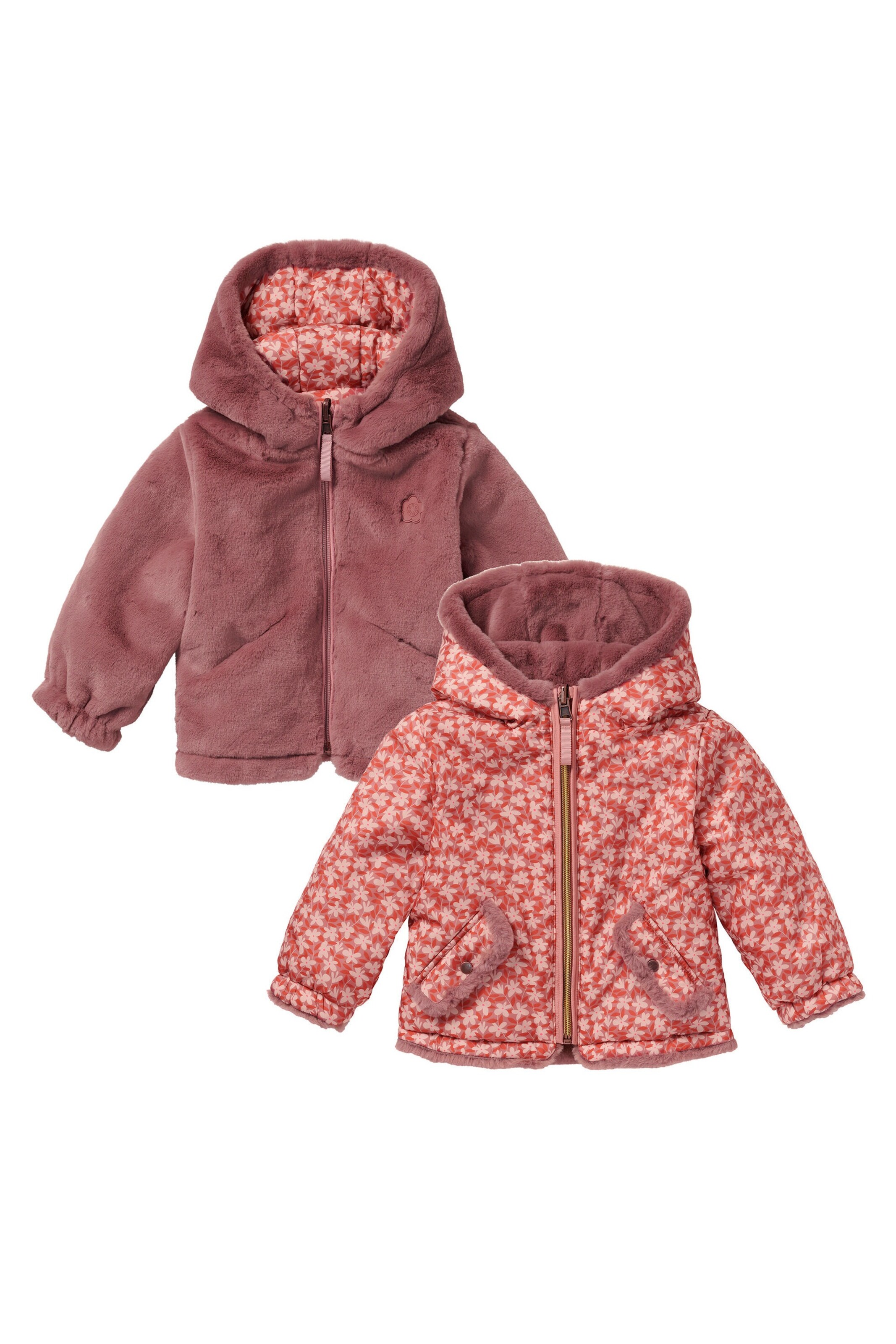 Noppies Baby Winter jacke Feria - Reversible Burlwood