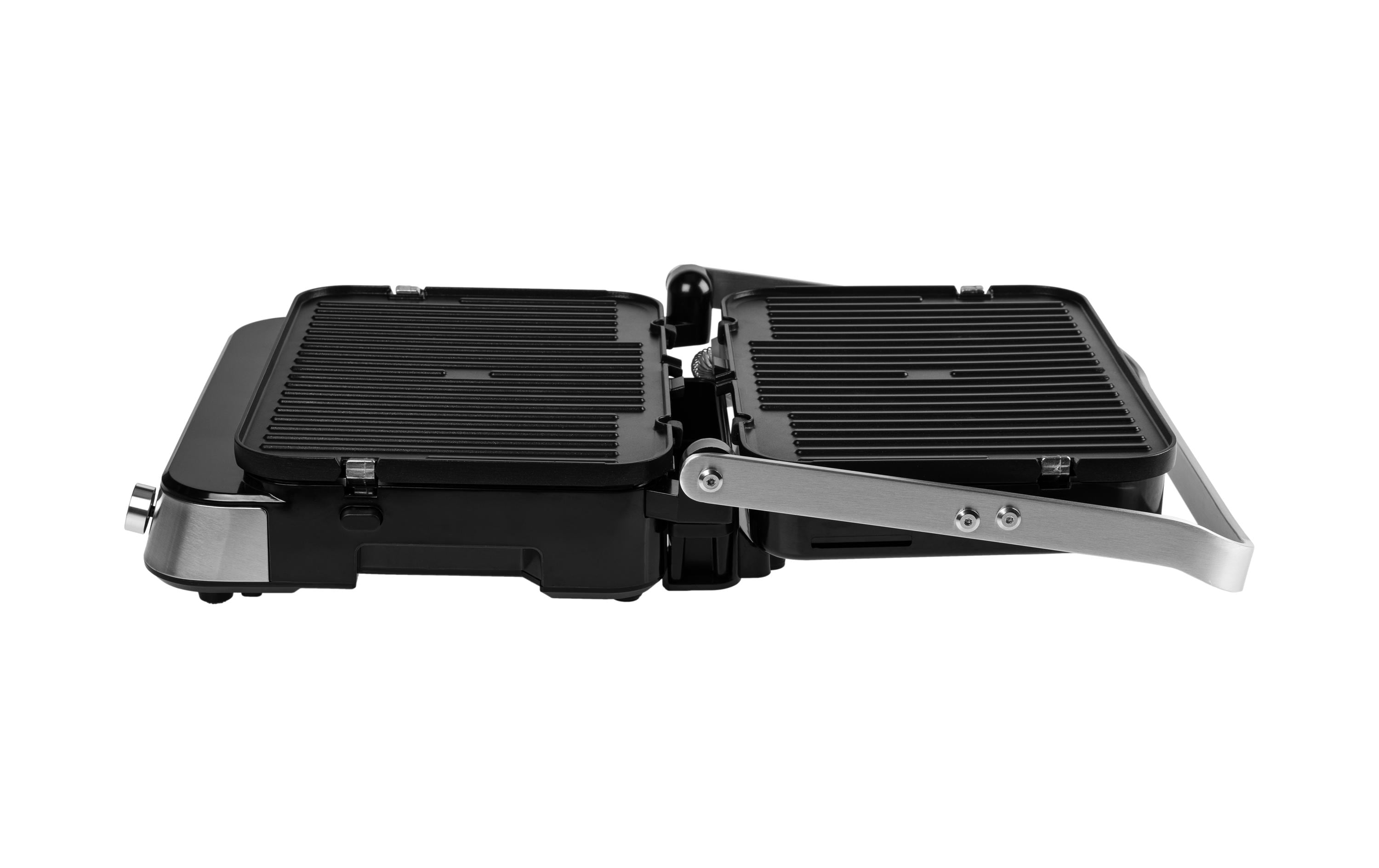 Kontaktgrill 2000 W Stretto<br>Mit auswechselbaren Koch-, Grill- und Waffelplatten