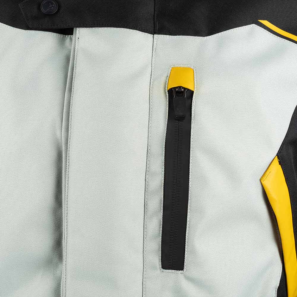 Bering - Veste Zephyr Noir / Gris Clair / Jaune
