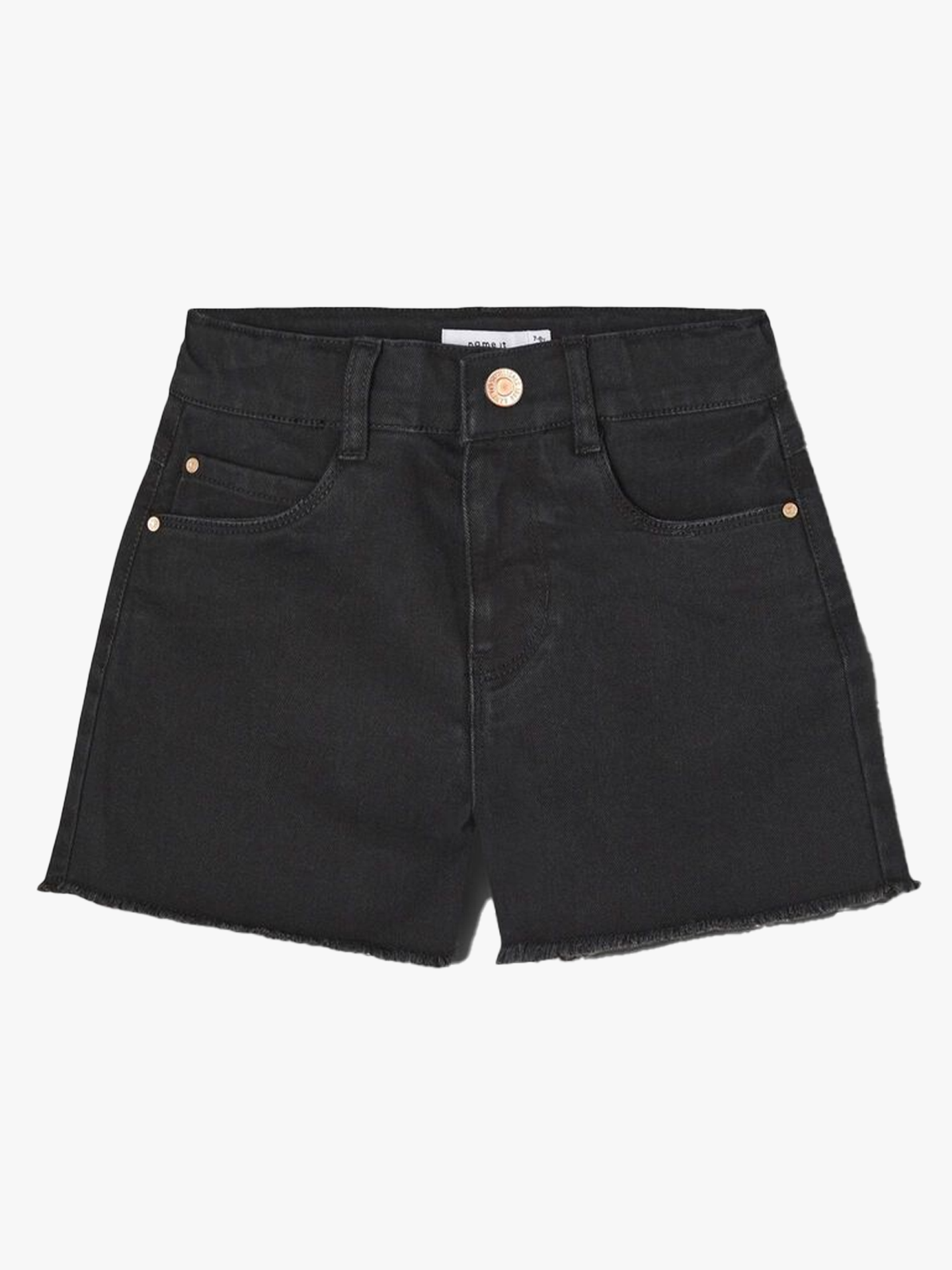 Rose High Waist Mom Denim Shorts