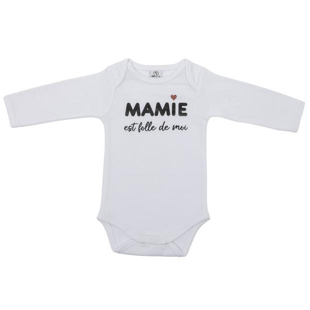 Body ml mamie blanc 12 mois - BB&CO