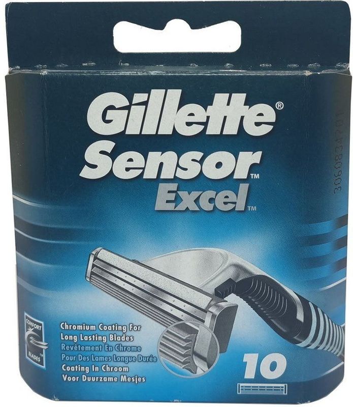 Gillette - Sensor Excel - Scheermesjes - 10 Stuks