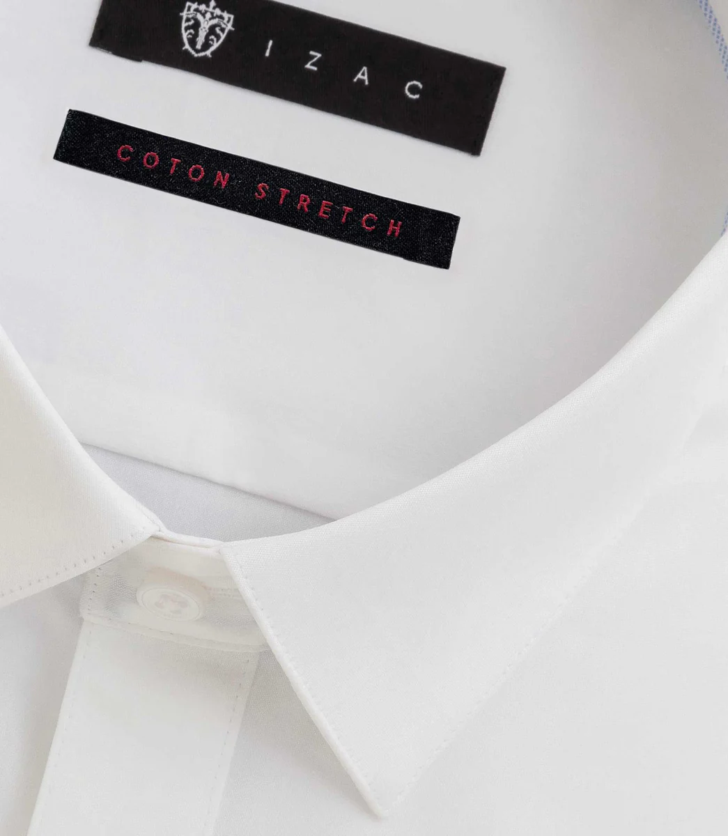 Chemise slim blanche