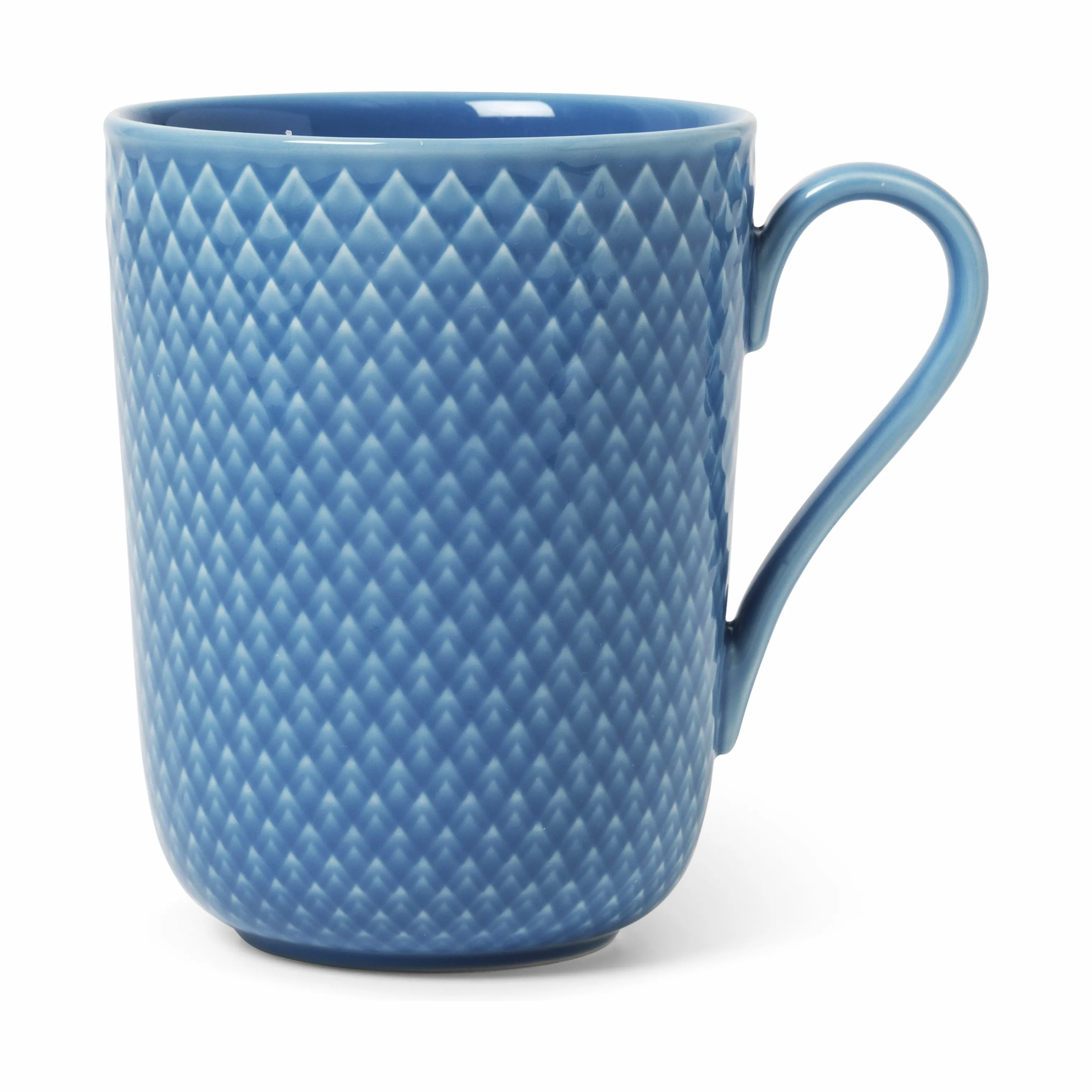 Lyngby Porcelæn Rhombe Color Krus m. hank