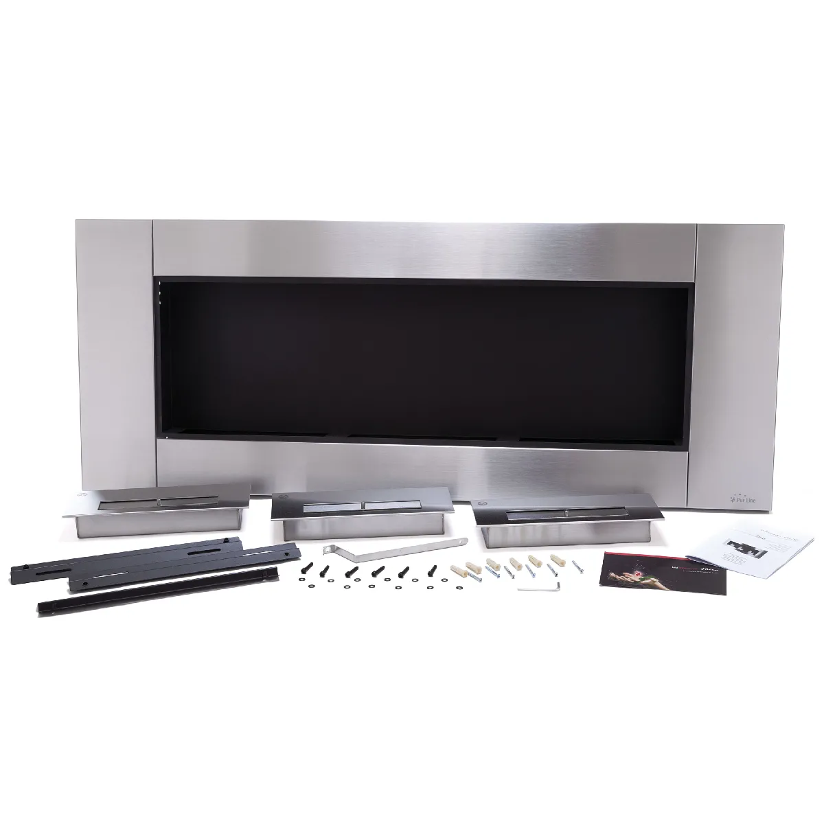 Purline Cheminée Bio Zeus - Inox