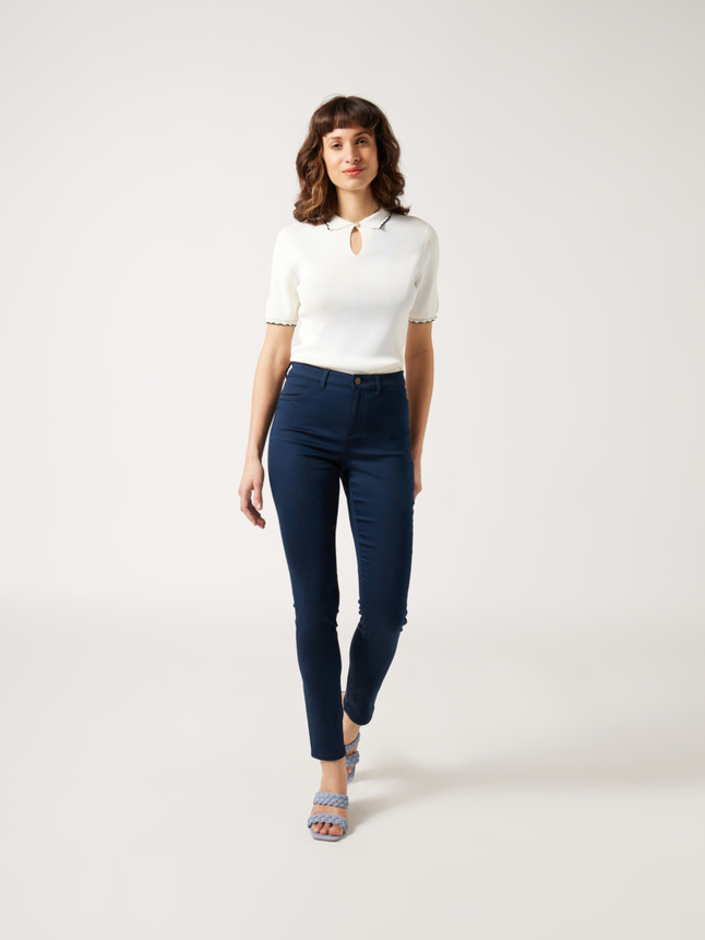 Pantalon skinny taille basse