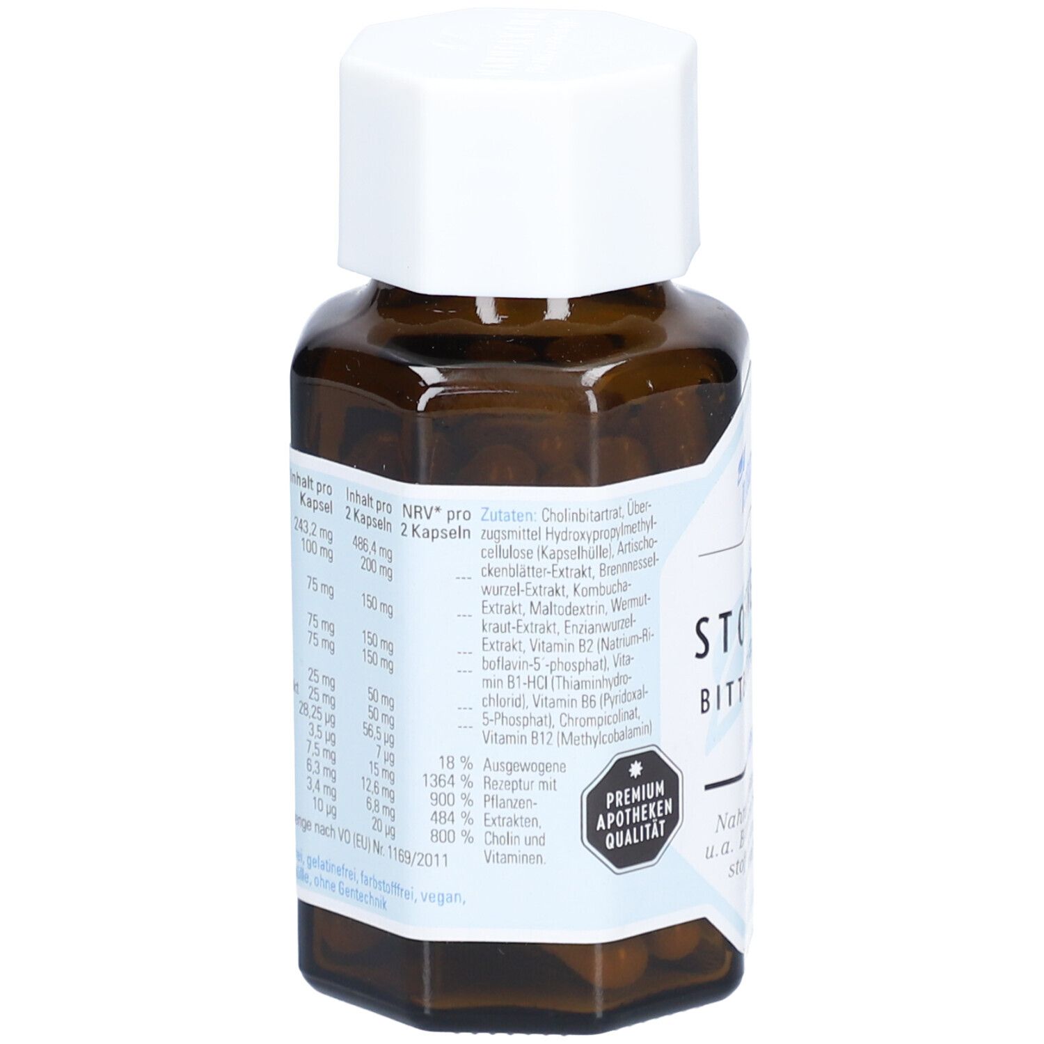 naturafit STOFFWECHSEL BITTERSTOFFE+CHOLIN