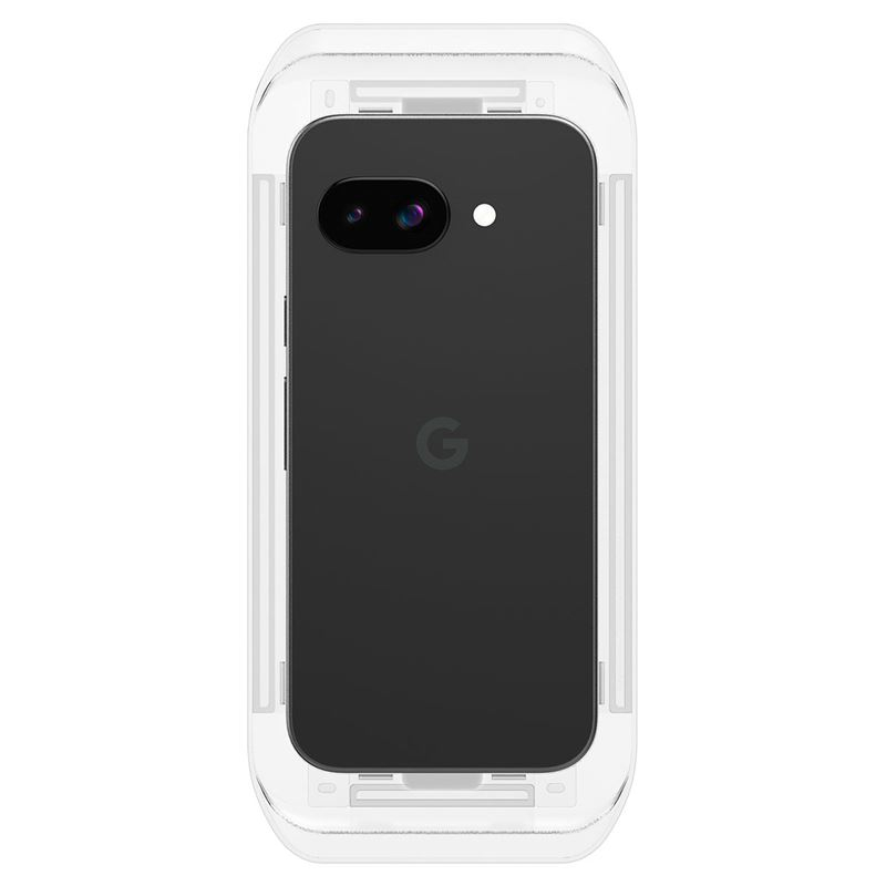 (2er Set) Google Pixel 9a Glass Tr EZ Fit HD Panzer Glas Case Friendly   Montagerahmen (AGL08938)