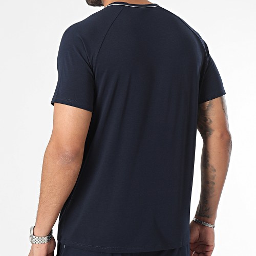 Ensemble Tee Shirt Et Short Jogging Balance 50509420 Bleu Marine