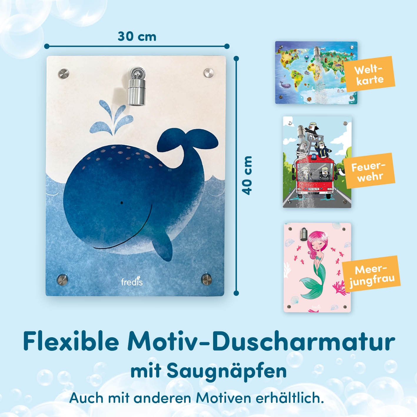 fredis Kinderdusche Wal