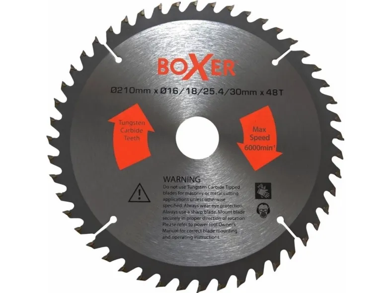 Boxer® rundsavsklinge Ø210 x Ø16/18/25,4/30 mm 48 tænder