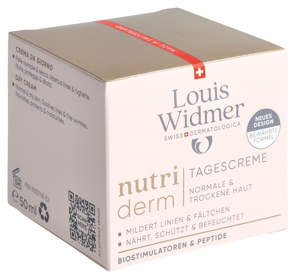 LOUIS WIDMER Nutriderm Tagescreme Creme parfumiert 50 ml