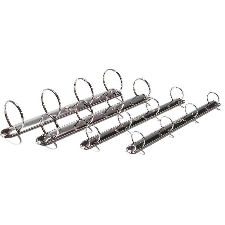 Ringmechanik vernickelt, mit 4 Ringen
