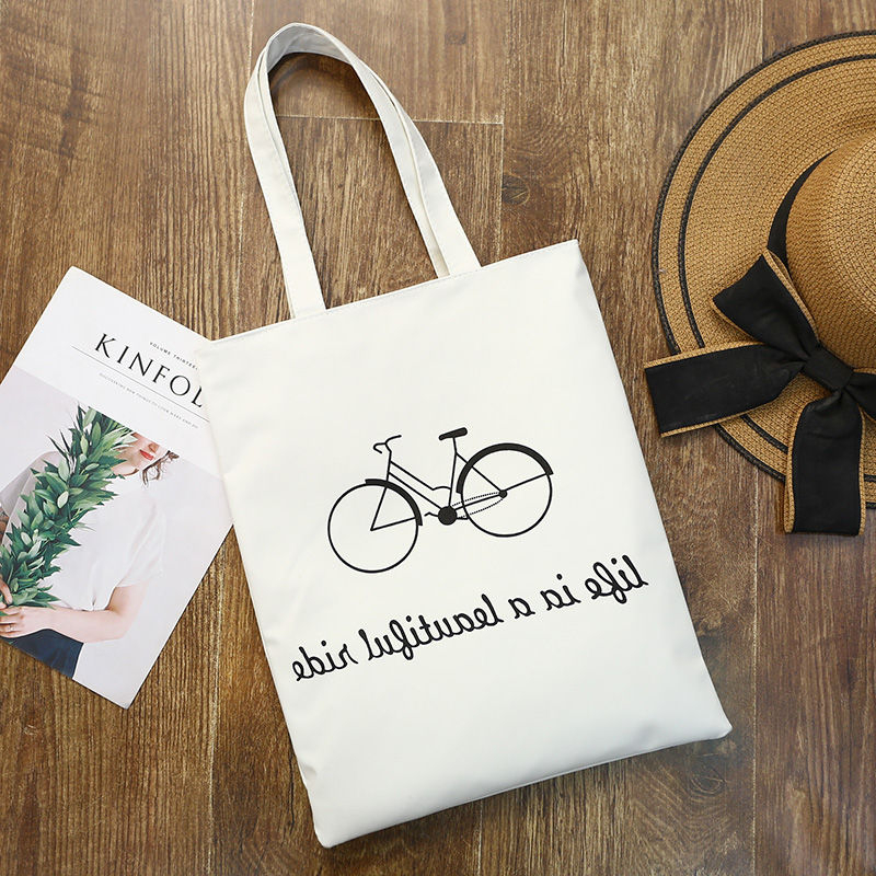 BANGGIRL - Bedrukte canvas tas