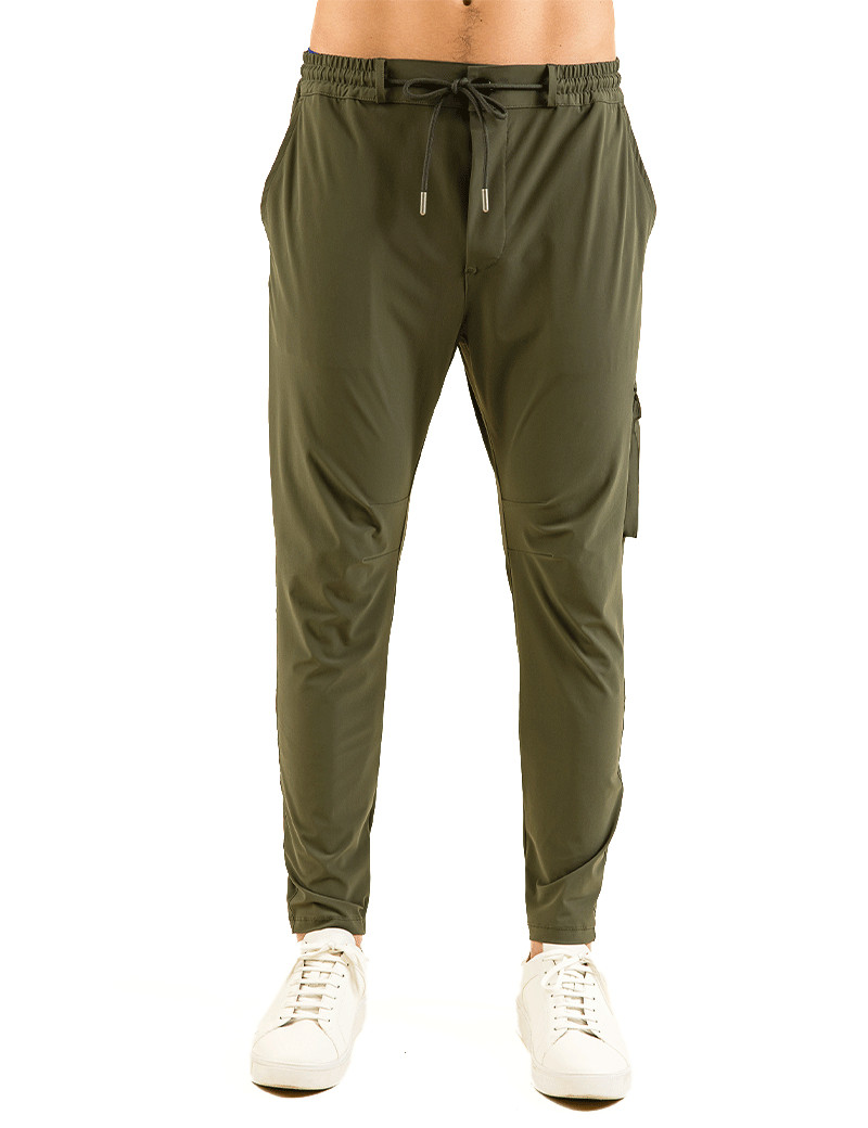 HBT MAN  - CHRIS PANTALON CARGO KAKI