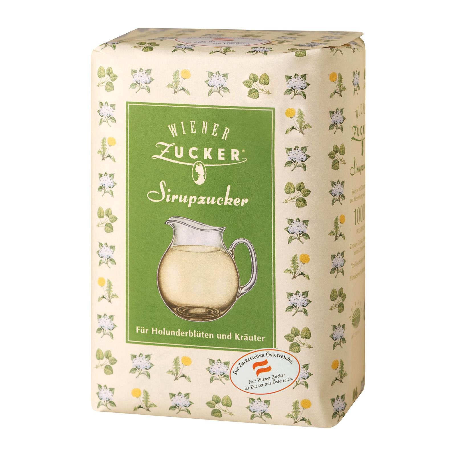 Wiener Zucker Sirupzucker Holunder&Kräuter