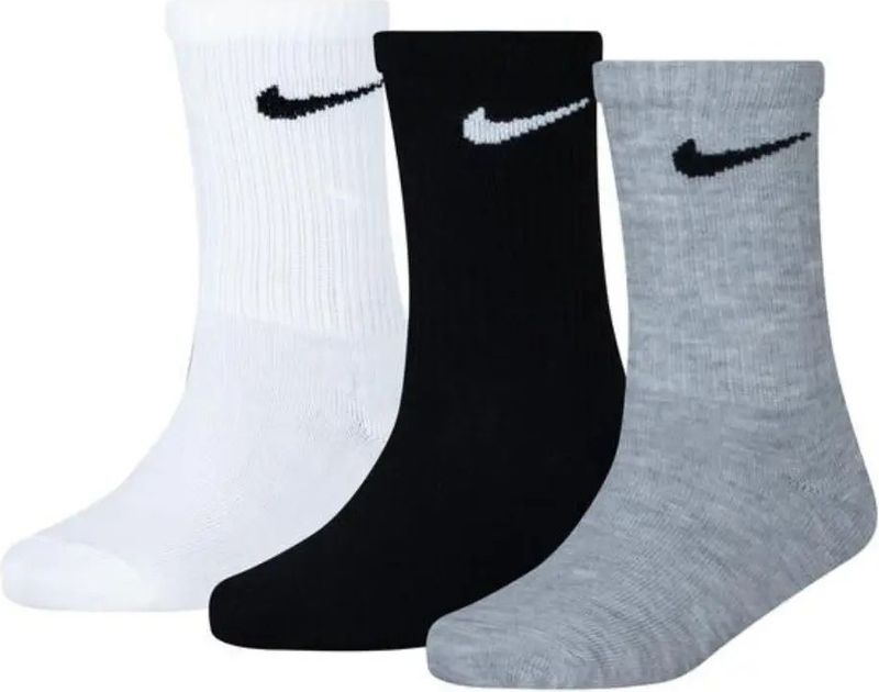 Nike lightweight crew sokken (3 pack) in de kleur diverse kleuren.