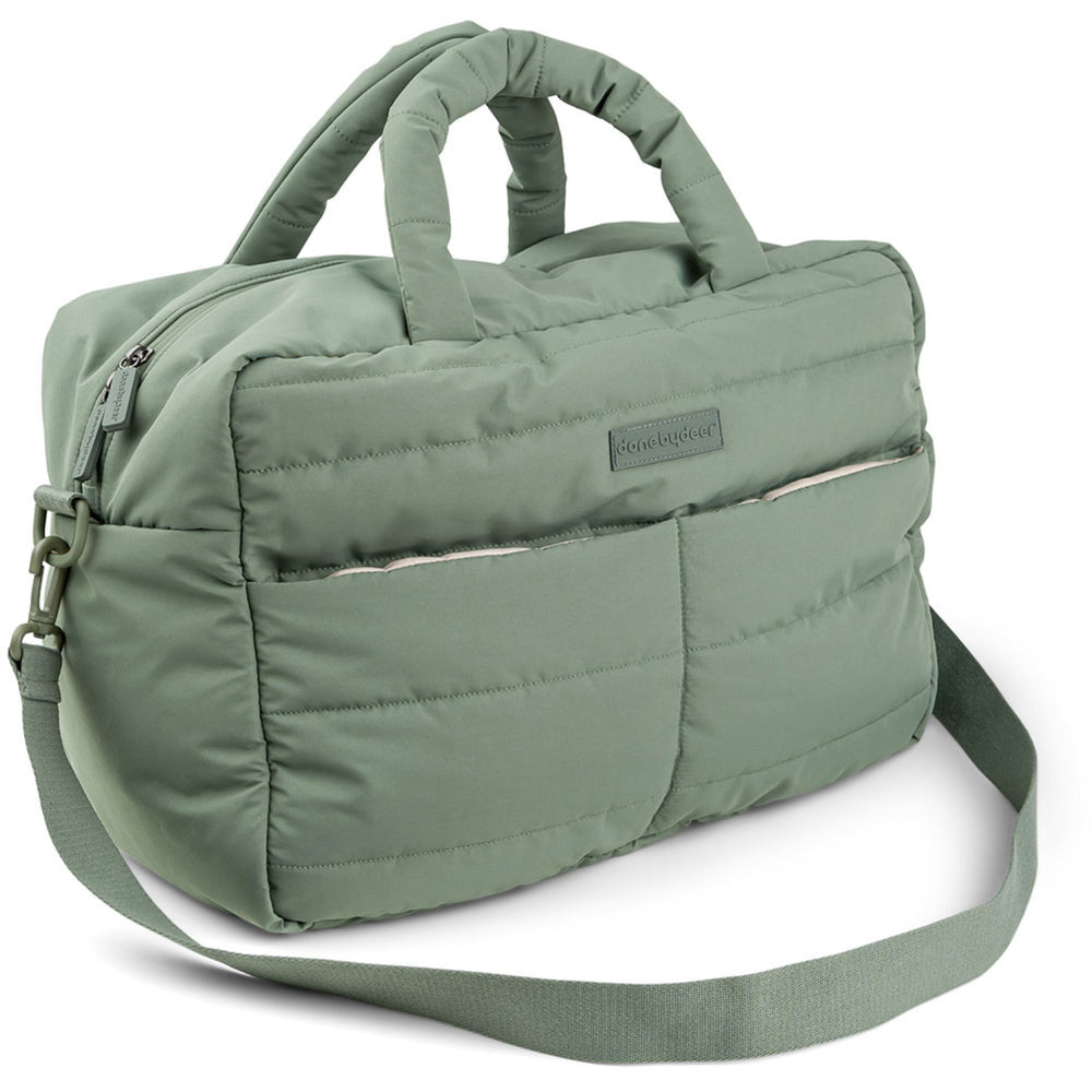 Køb DonebyDeer Green Quiltet Pusletaske