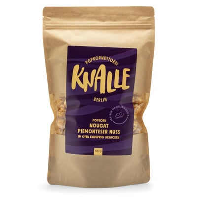 Popcorn Nougat Piemonteser Haselnuss
