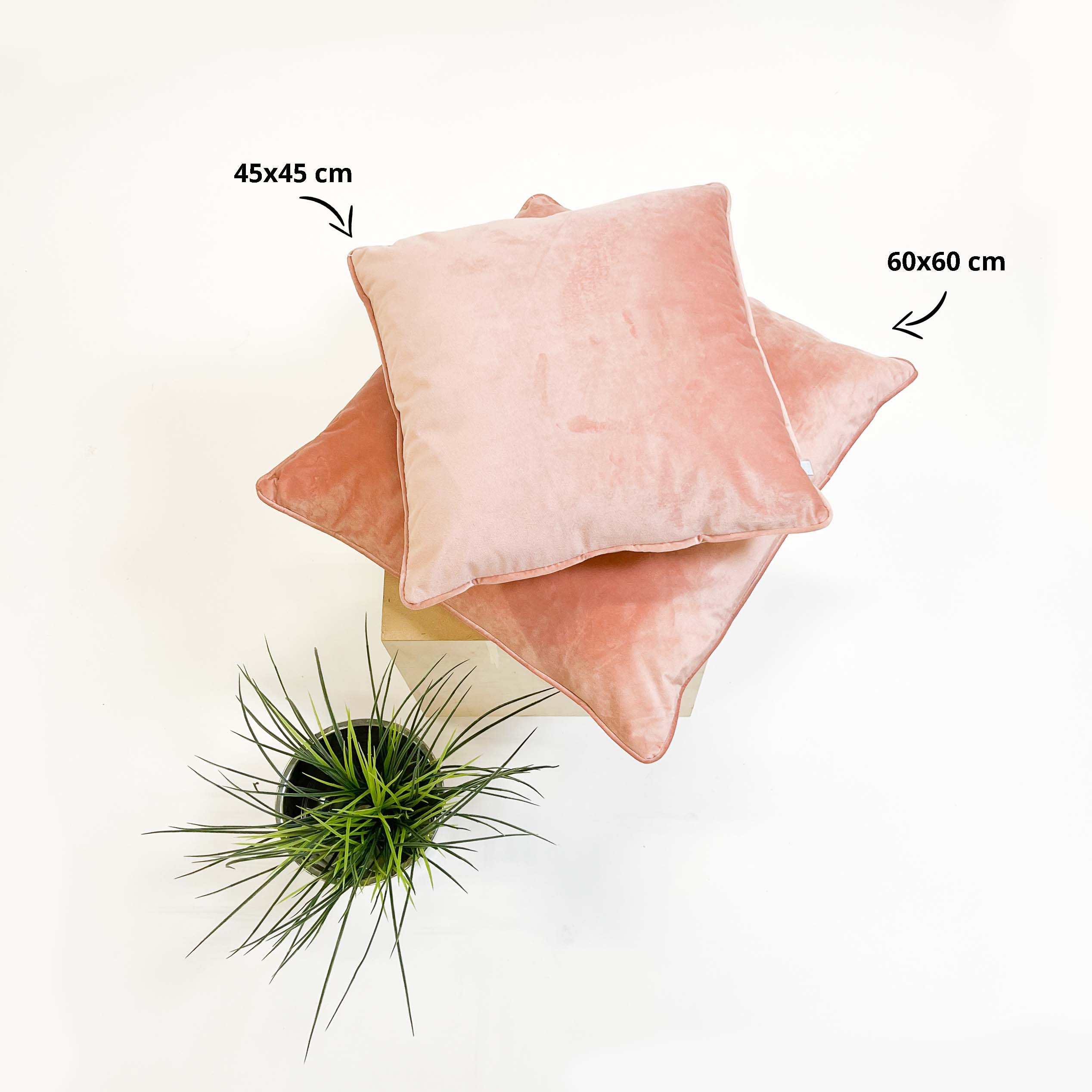 Dutch Decor sierkussen Finn - 60x60 cm Muted Clay