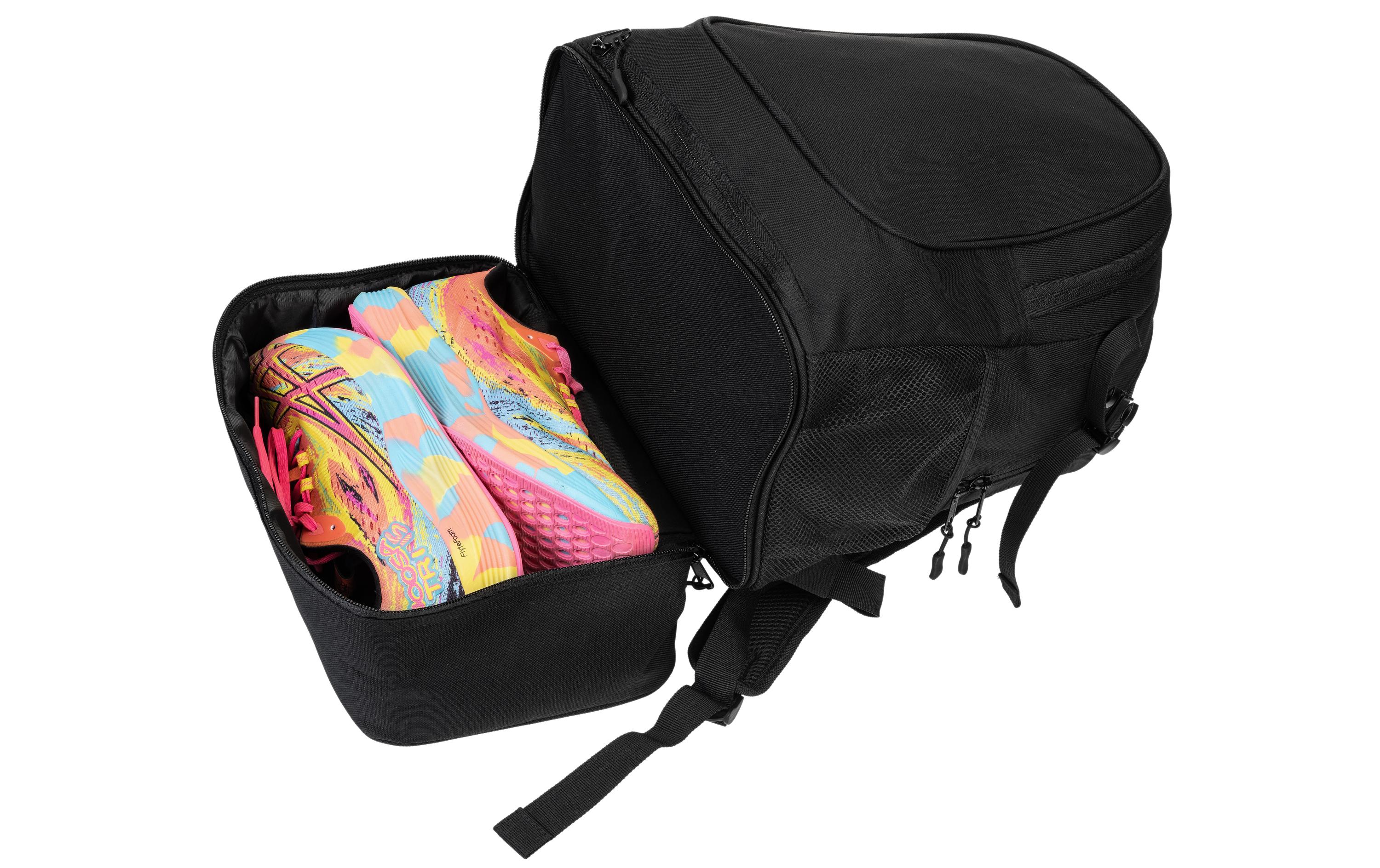 Rucksack 30 l, SchwarzSportrucksack mit Ballnetz
