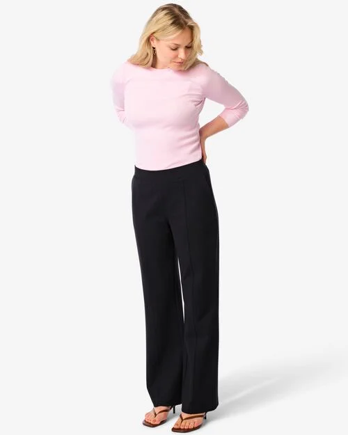 pantalon femme Eliza noir
