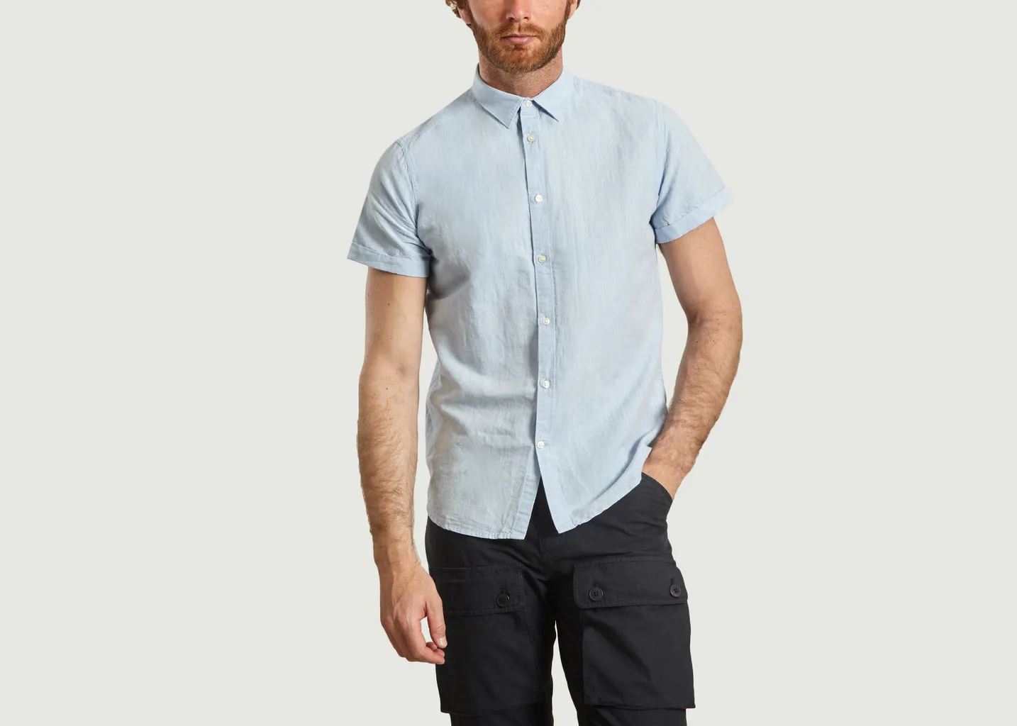 Chemise Larch en Coton et en Lin KCA