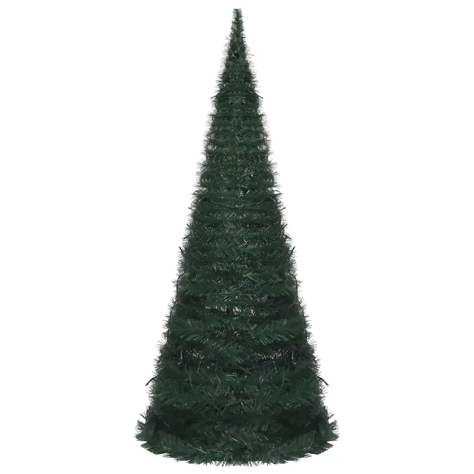 vidaXL - Pop-up Kerstboom - Groen - 210 x 83 cm