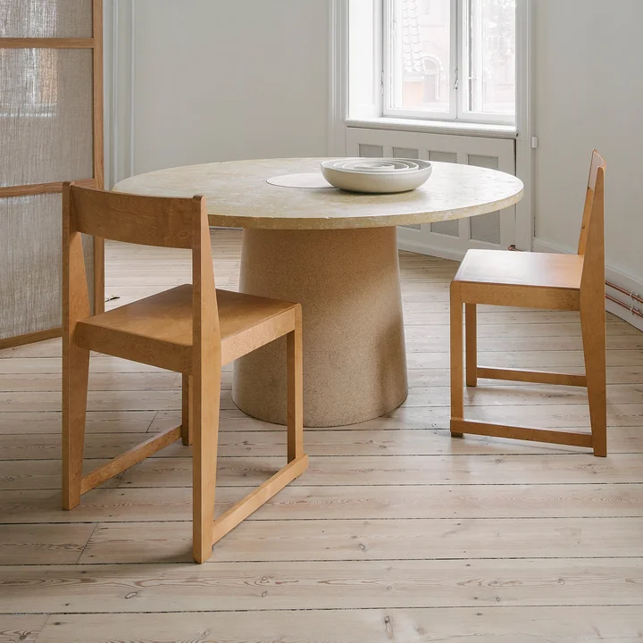 Frama - Chair 01, Birke braun gebeizt / geölt