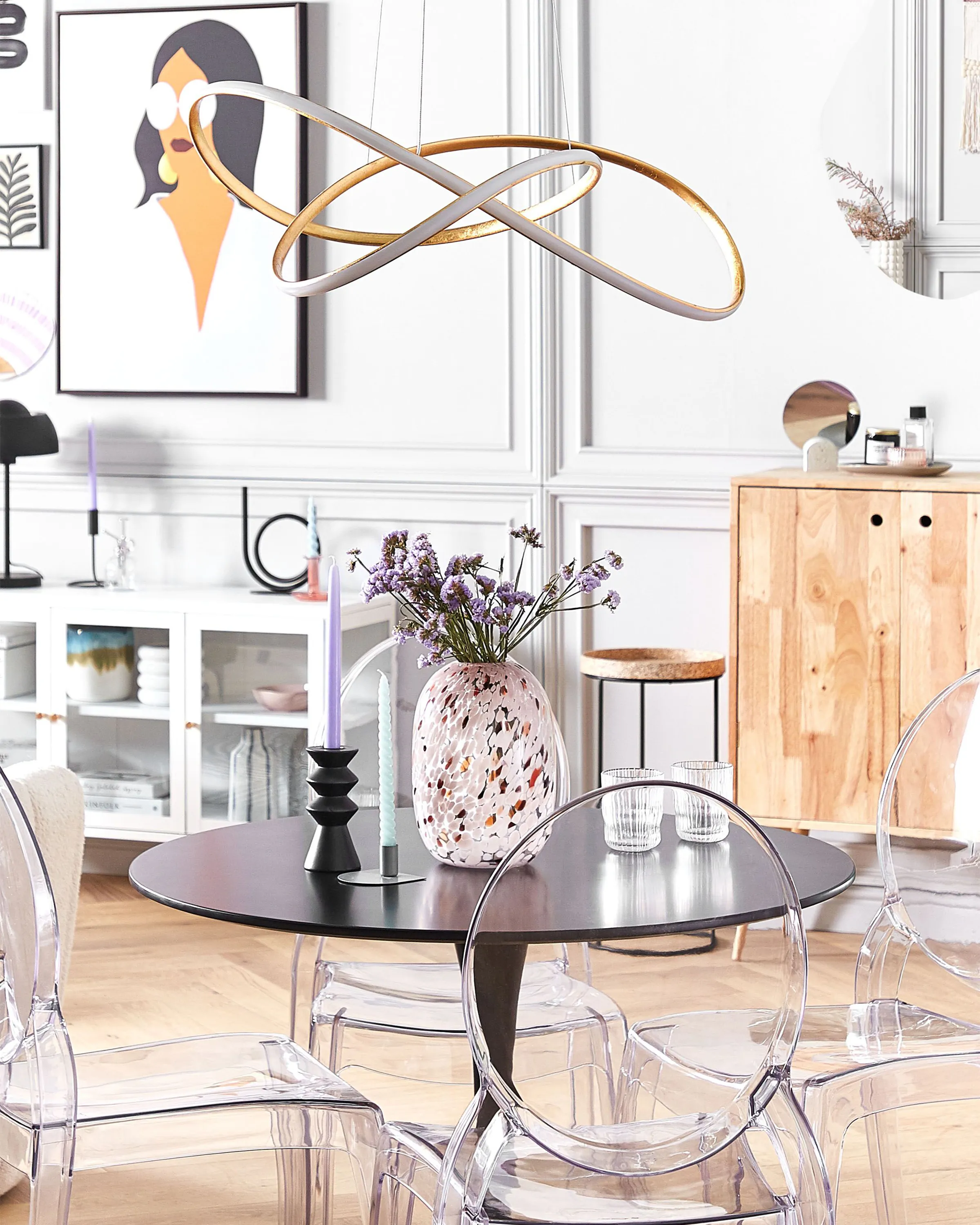 LED hanglamp TUMEN Metaal Goud