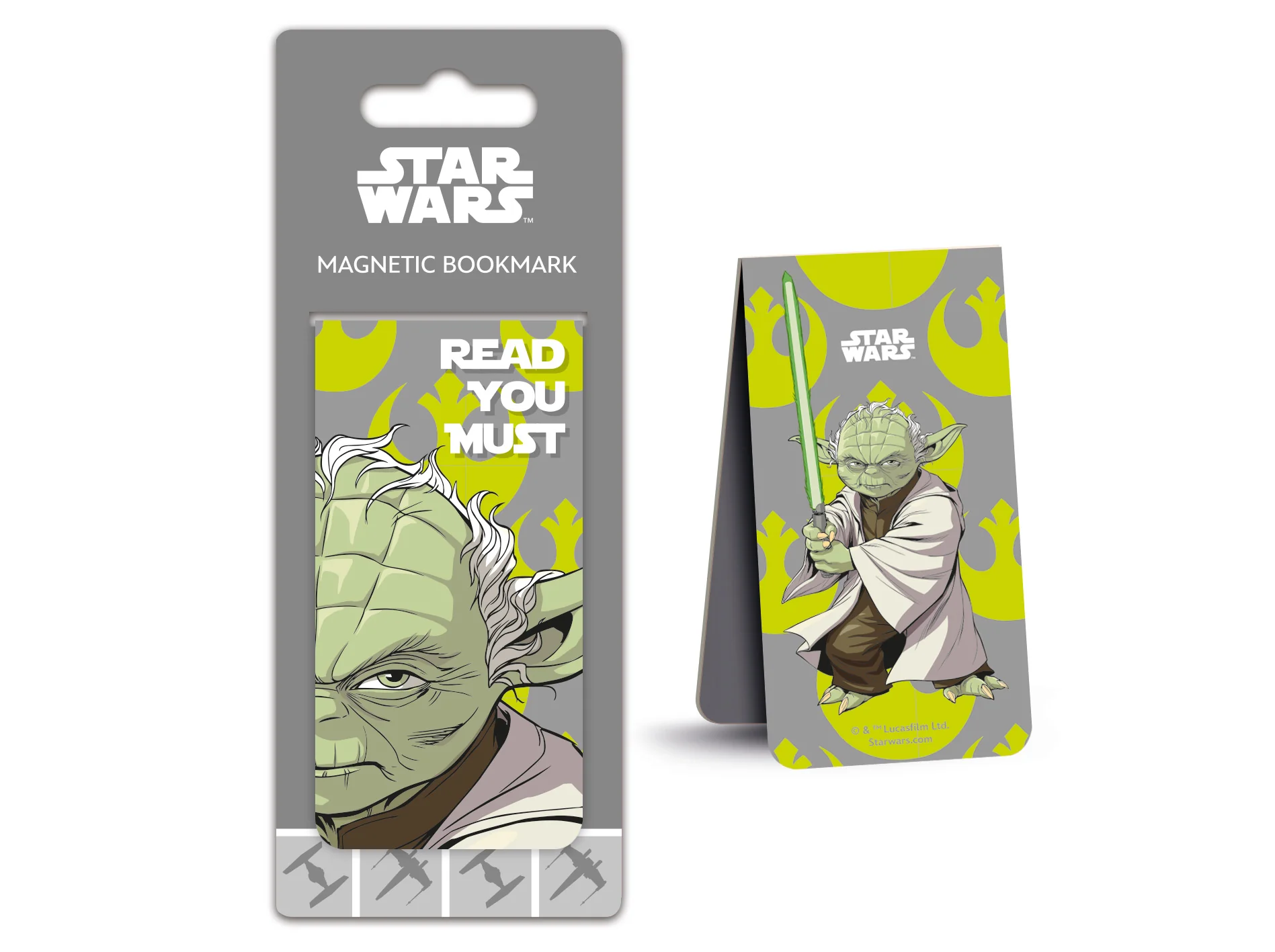 MARCADOR DE PÁGINAS STAR WARS YODA