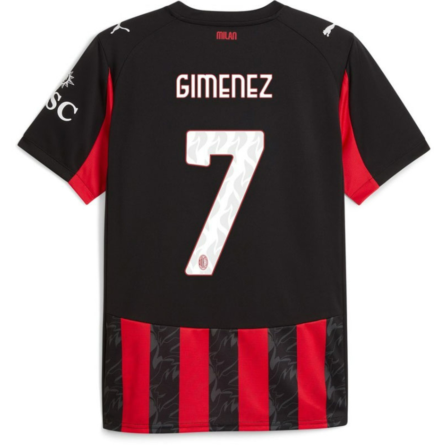 Puma AC Milan Thuis Shirt Giménez 7