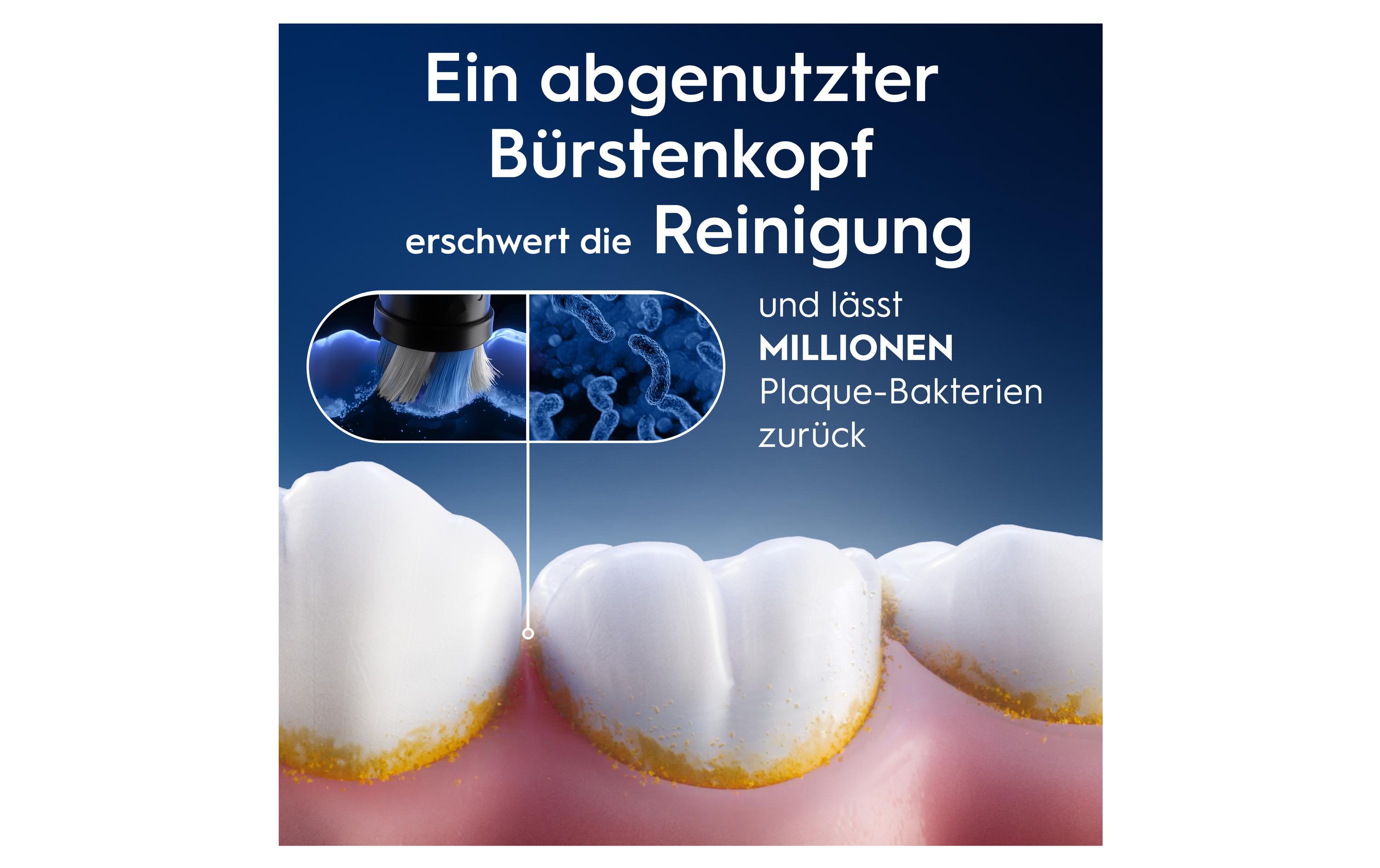 Zahnbürstenkopf iO Ultimative Reinigung 4 StückErsatzbürsten
