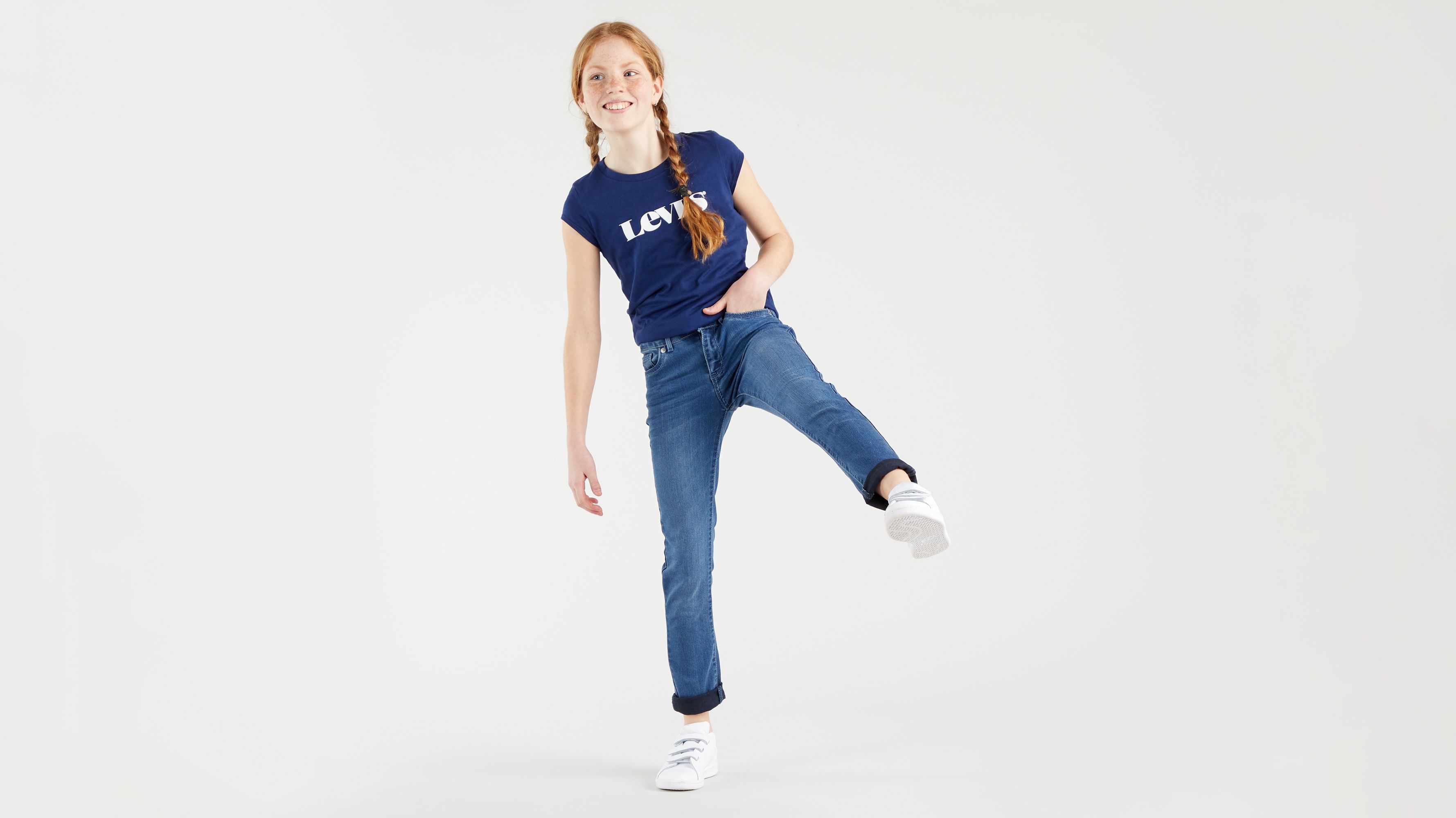 Jean Super Skinny 710™ pour adolescent - Keira - Bleu