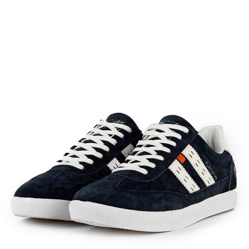 Quick Platinum Zwart Trainers Mens